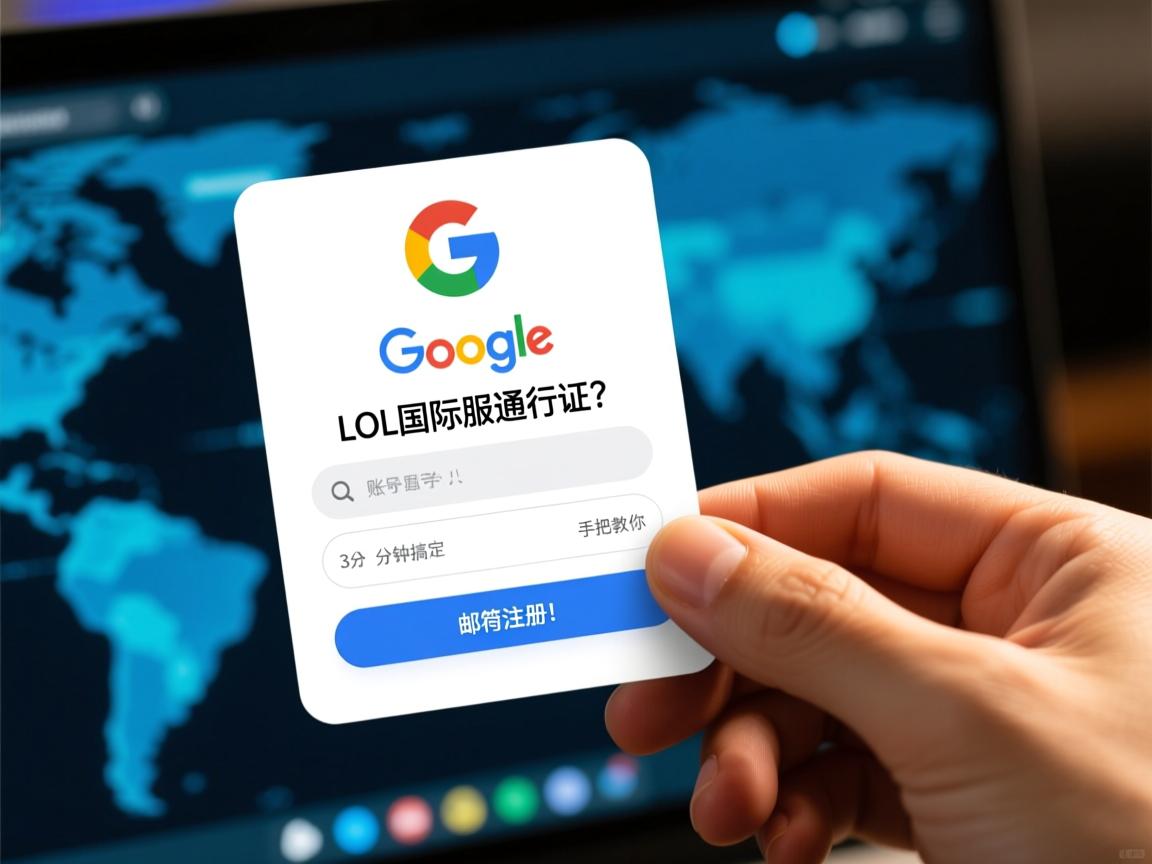谷歌账号成LOL国际服通行证?手把手教你3分钟搞定邮箱注册!