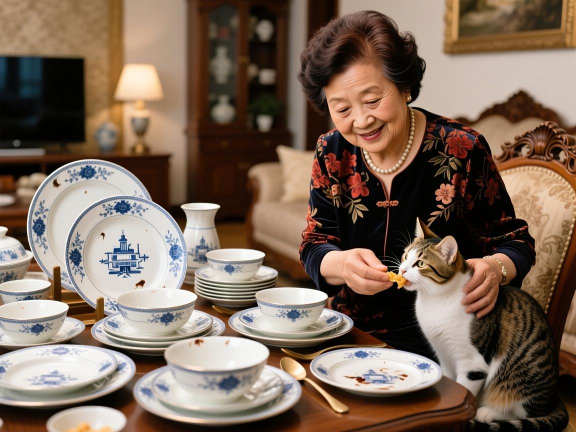 揭秘外贸餐具三件套,欧美家庭疯抢的瑕疵品,中国大妈却用来喂猫?