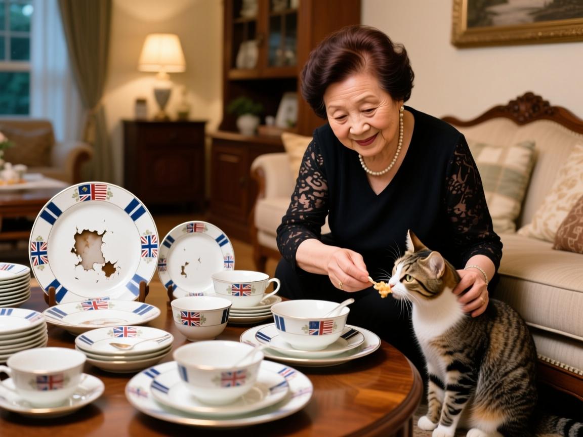 揭秘外贸餐具三件套,欧美家庭疯抢的瑕疵品,中国大妈却用来喂猫?