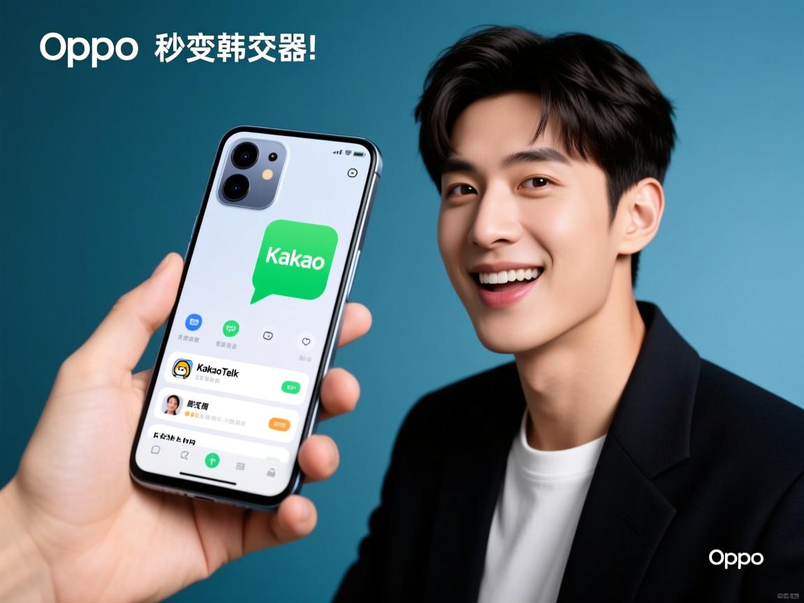 AI实测！OPPO手机秒变韩流社交神器，KakaoTalk安装全攻略，网友惊呼，比翻墙还简单！