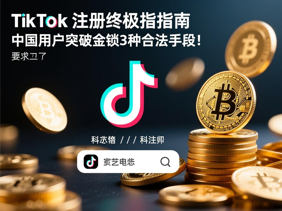TikTok注册终极指南，中国用户突破封锁的3种合法手段！