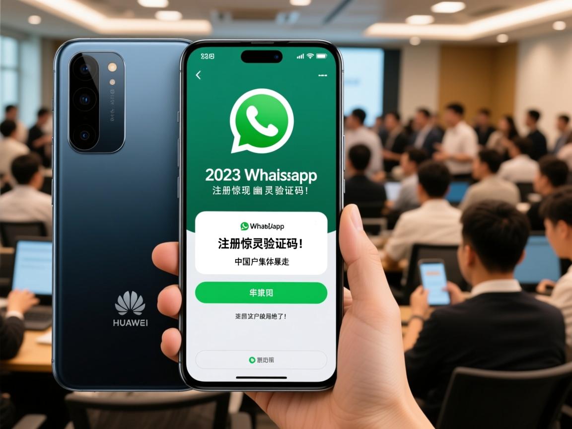 2023华为手机WhatsApp注册惊现幽灵验证码!中国用户集体暴走,这3招破局绝了!