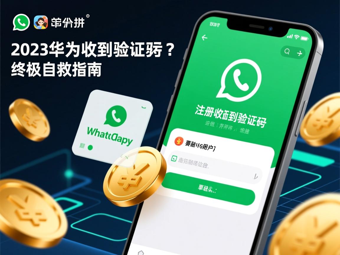 WhatsApp注册收不到验证码?2023华为用户终极自救指南