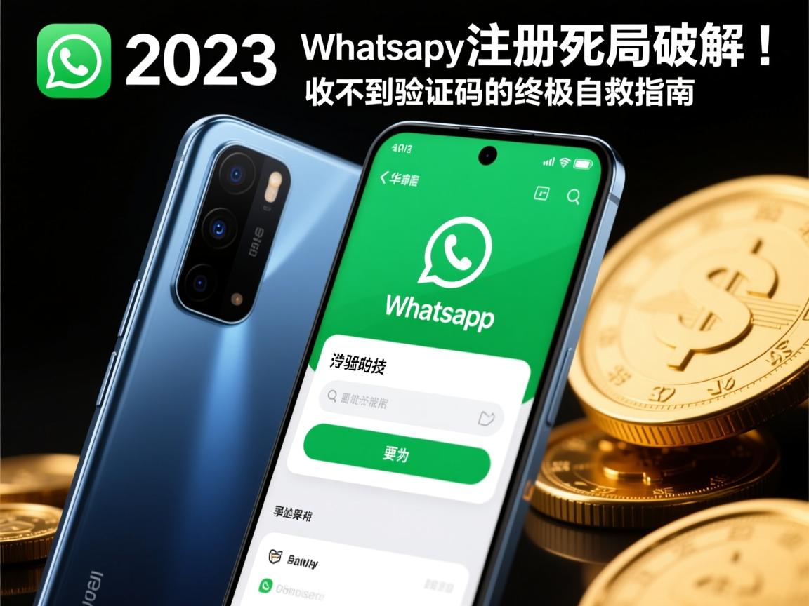 2023华为手机WhatsApp注册死局破解!收不到验证码的终极自救指南