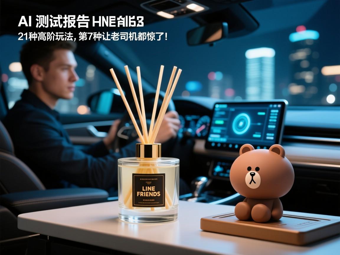 AI实测报告,LINE FRIENDS香薰的21种高阶玩法,第7种让老司机都惊了!