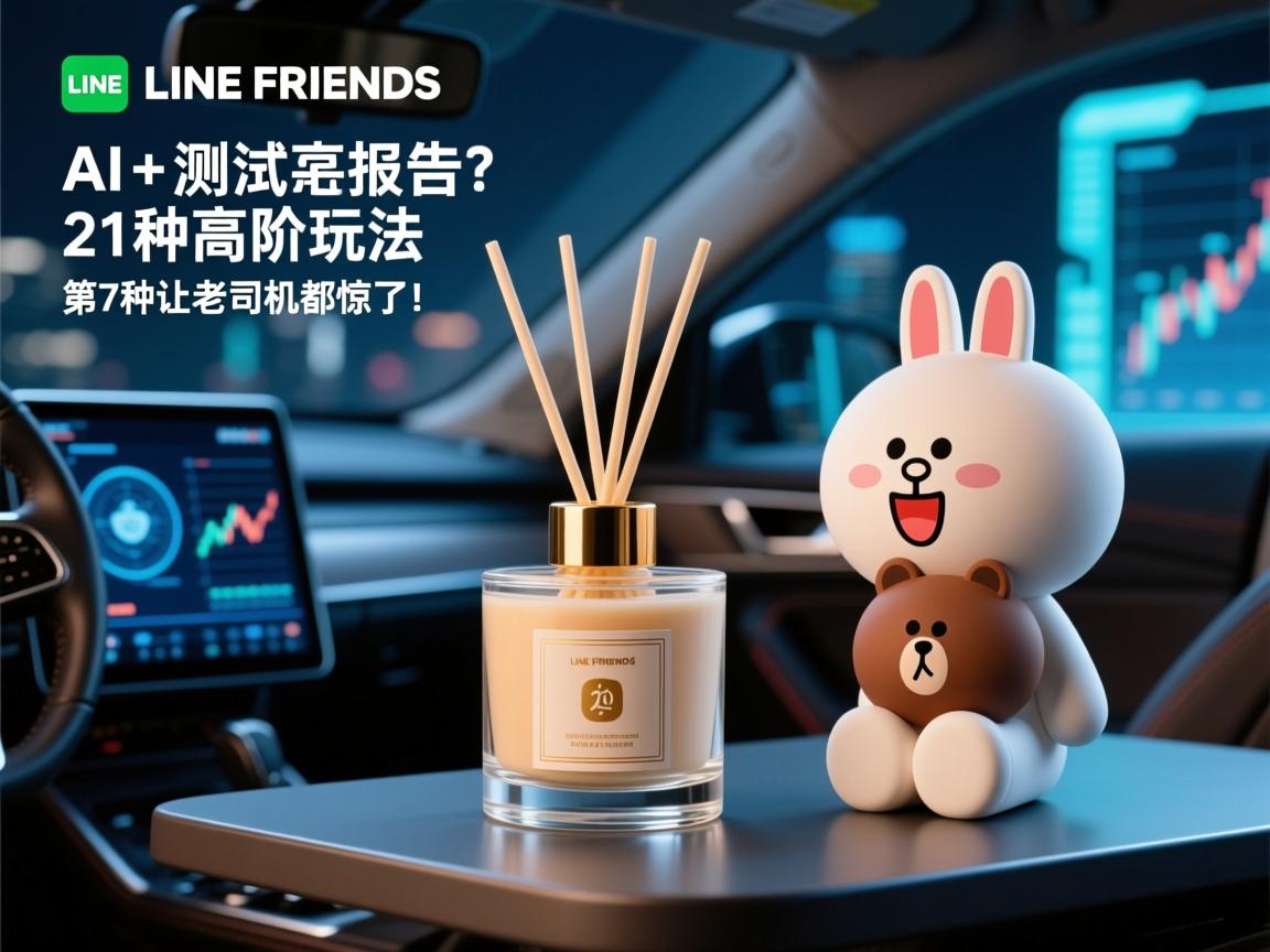 AI实测报告,LINE FRIENDS香薰的21种高阶玩法,第7种让老司机都惊了!