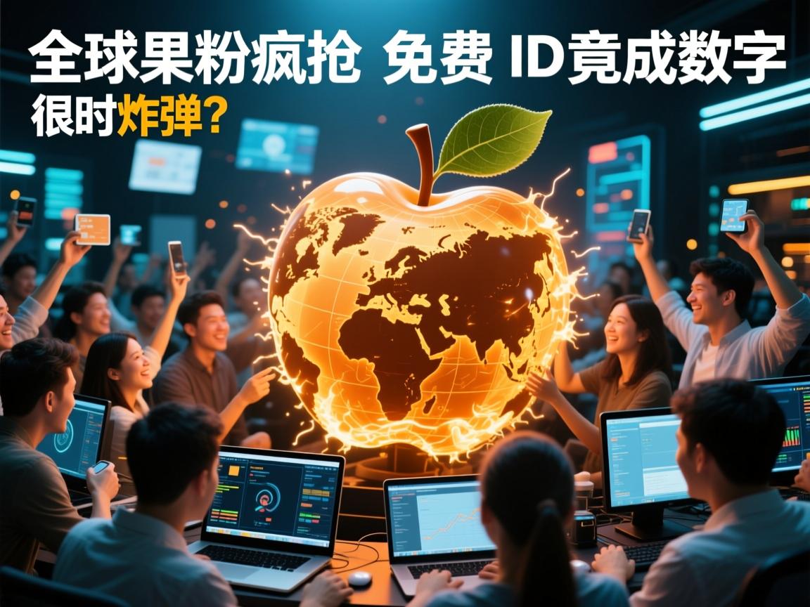 全球果粉疯抢的免费苹果ID,竟成数字定时炸弹?