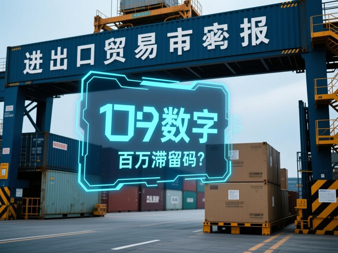 进出口贸易申报，通关密码泄露！一个数字填错竟让百万货物滞留海关？