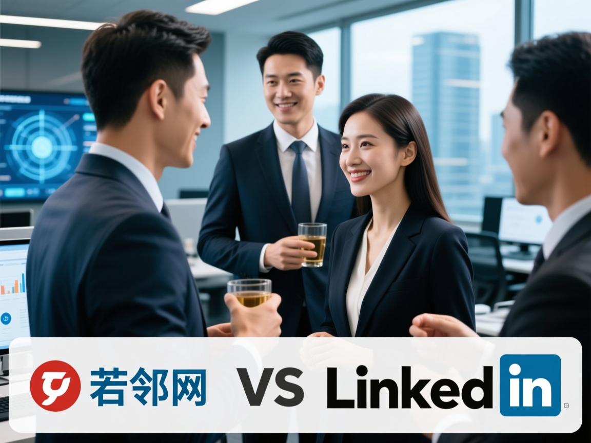 职场社交双城记，若邻网VS LinkedIn，谁才是中国金领的真命天子？