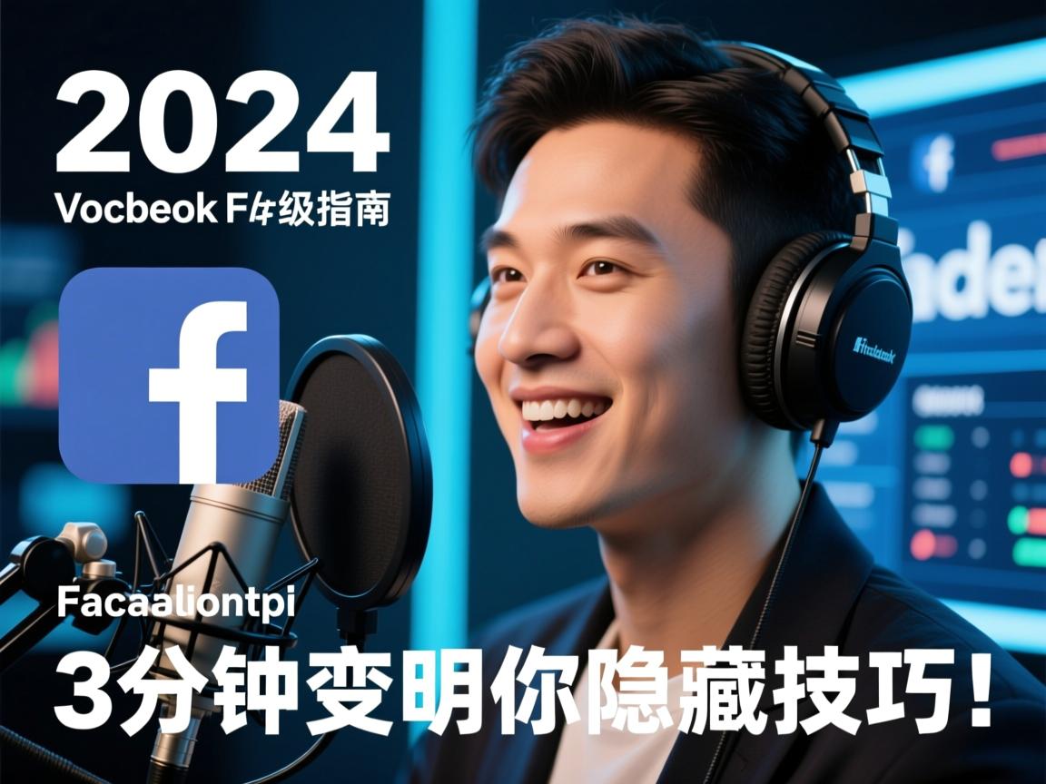 2024脸书语音功能终极指南，3分钟变声优的隐藏技巧！