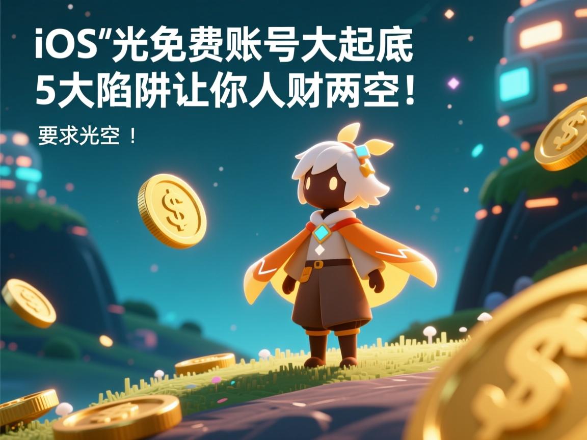 iOS光遇免费账号大起底,5大陷阱让你人财两空!