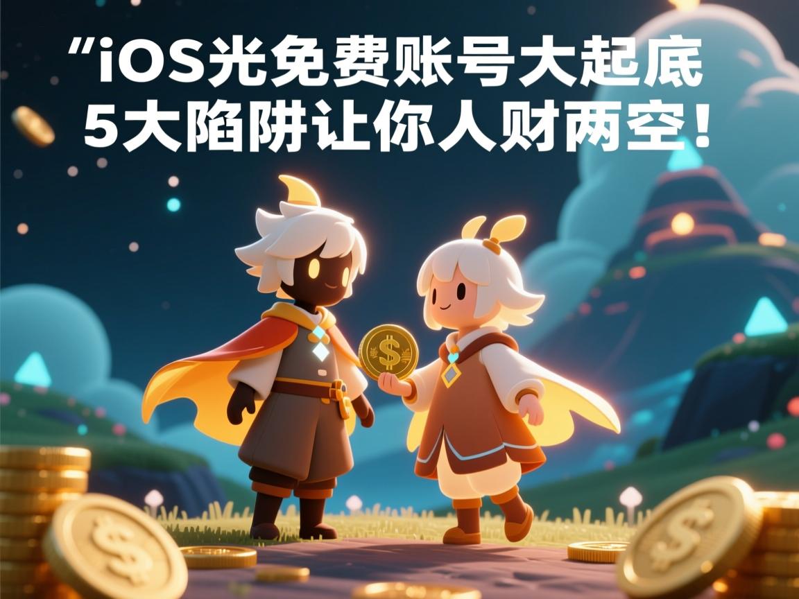 iOS光遇免费账号大起底，5大陷阱让你人财两空！