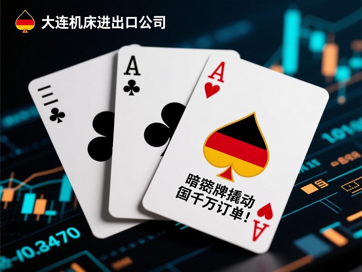 大连机床进出口公司总经理的逆袭密码，三张暗牌撬动德国千万订单！