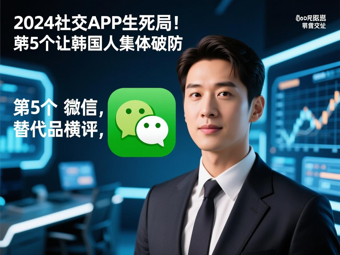 2024社交APP生死局！韩版微信替代品横评，第5个让韩国人集体破防
