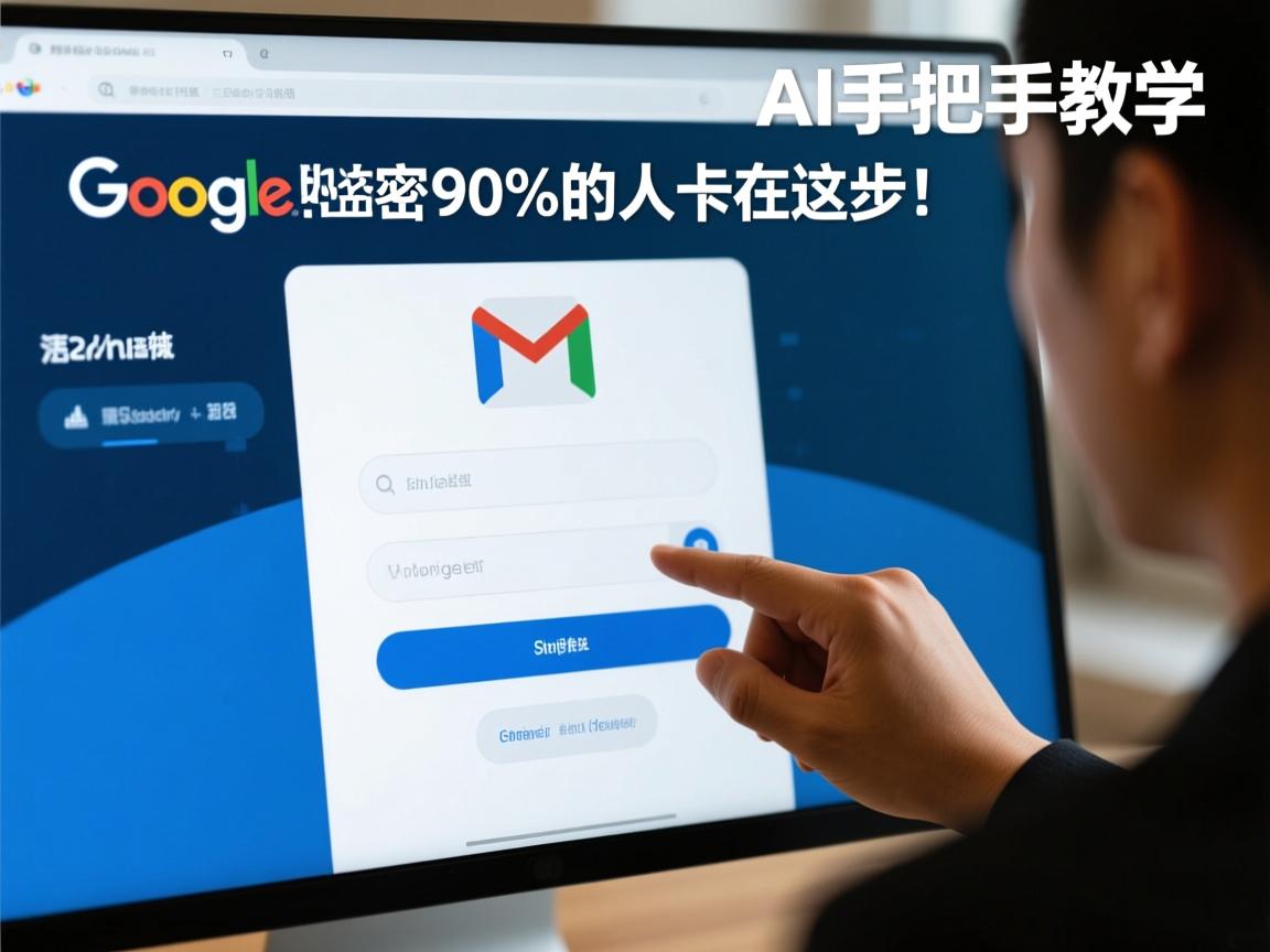 AI手把手教学,谷歌邮箱注册全流程解密,90%的人卡在这步!