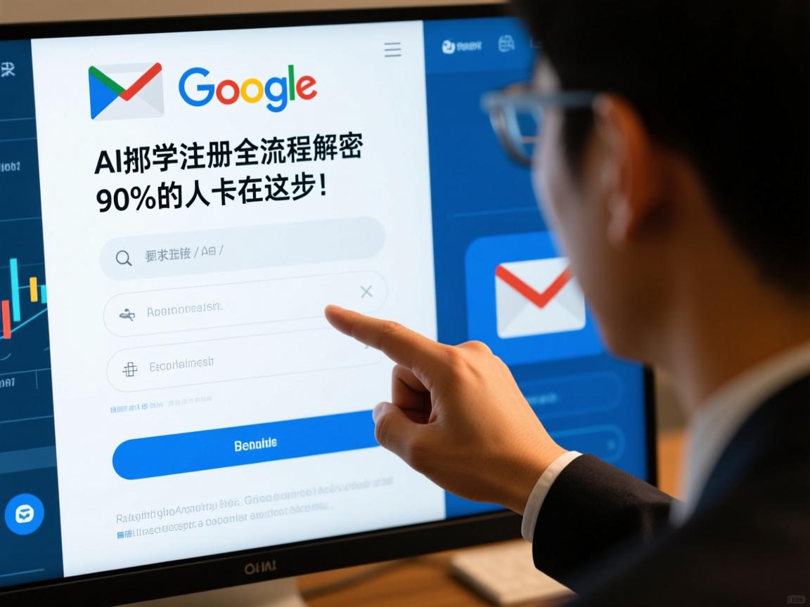 AI手把手教学,谷歌邮箱注册全流程解密,90%的人卡在这步!