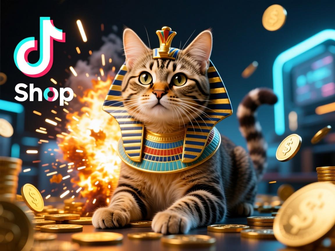 埃及猫特效引爆tiktok shop!百万用户疯抢的魔性app下载全攻略