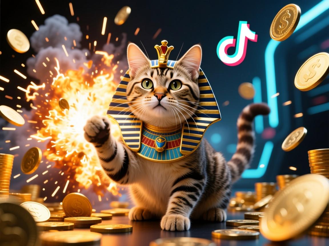 埃及猫特效引爆tiktok shop!百万用户疯抢的魔性app下载全攻略