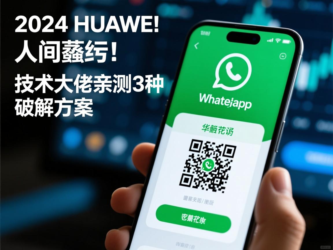 2024华为手机WhatsApp验证码人间蒸发!技术大牛亲测3种破解方案
