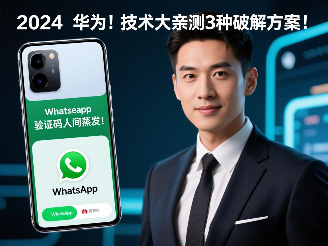 2024华为手机WhatsApp验证码人间蒸发!技术大牛亲测3种破解方案