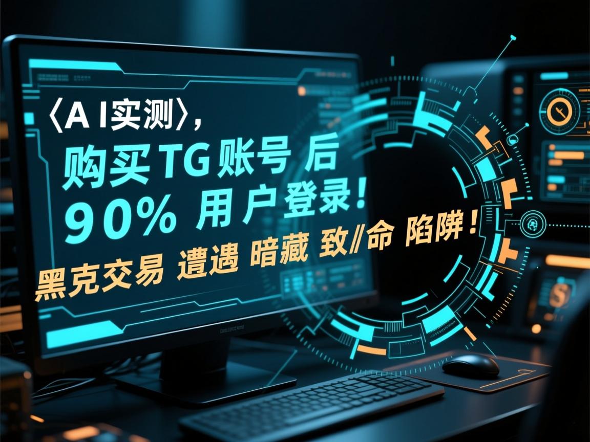 AI实测，购买TG账号后90%用户遭遇登录异常！黑市交易暗藏致命陷阱
