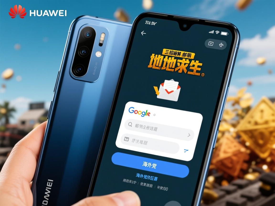 华为手机绝地求生！三招破解谷歌邮箱注册难题，海外党狂喜