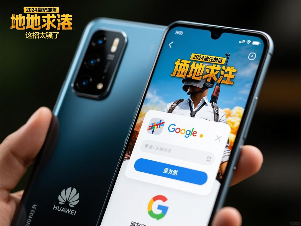 华为手机绝地求生！2024最新谷歌邮箱注册神操作，网友实测，这招太骚了