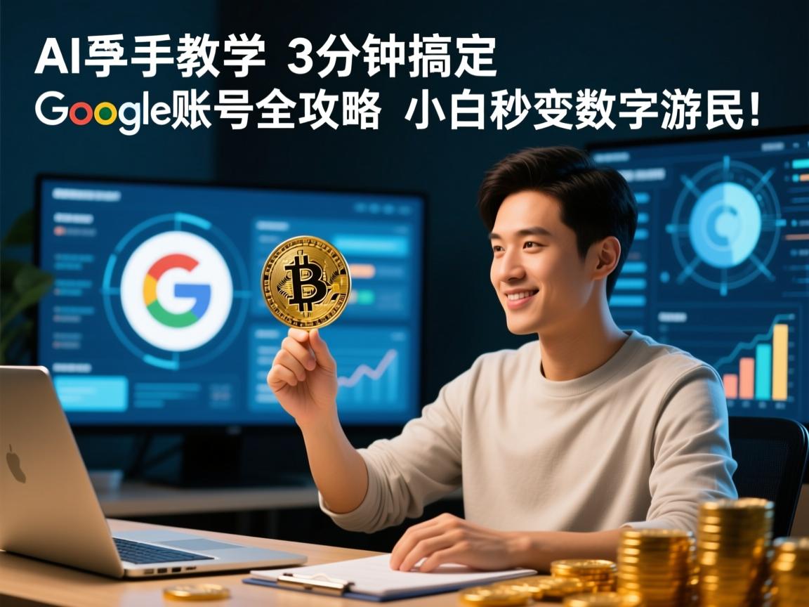 AI手把手教学,3分钟搞定谷歌账号全攻略,小白秒变数字游民!