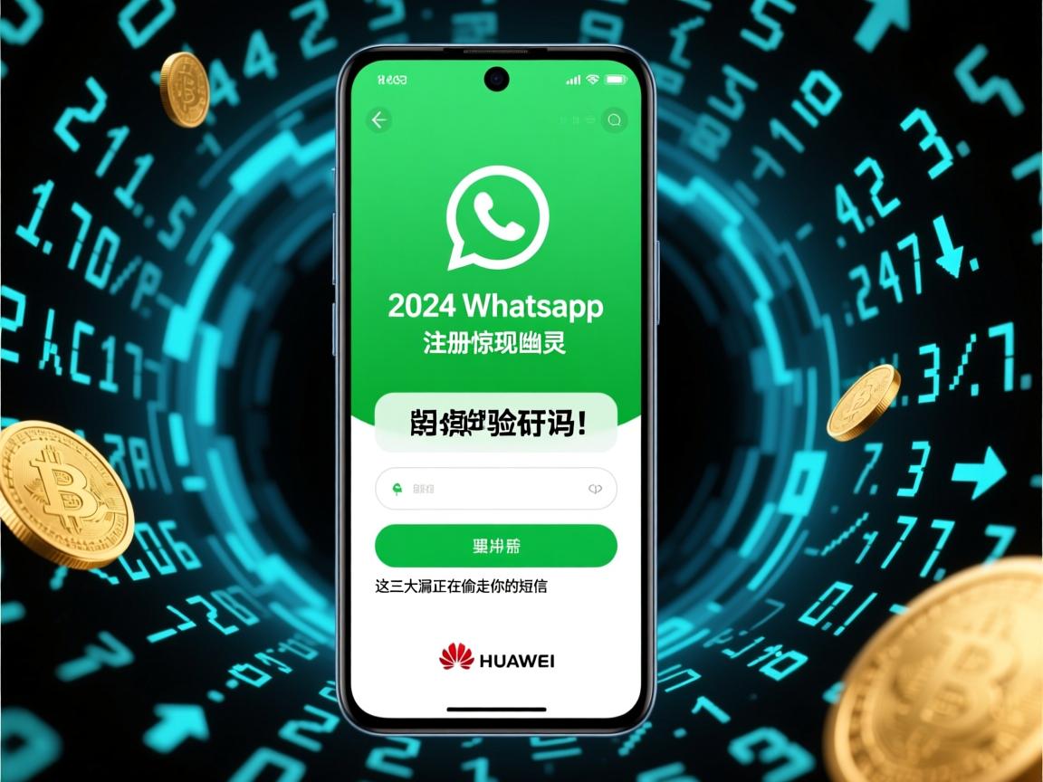 2024华为手机WhatsApp注册惊现幽灵验证码！数万用户遭遇数字黑洞，这三大漏洞正在偷走你的短信