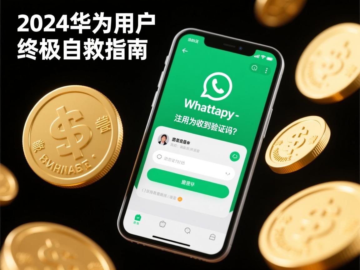 WhatsApp注册收不到验证码？2024华为用户终极自救指南