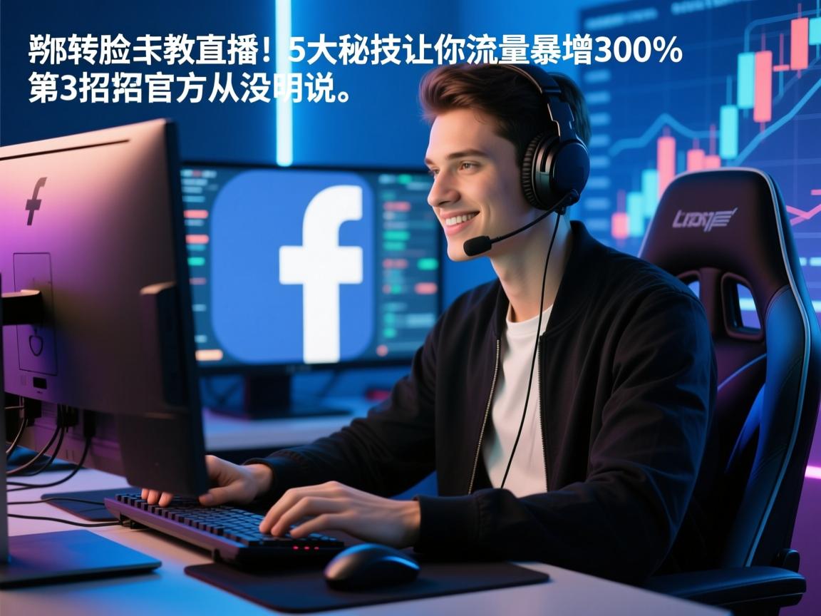 电脑玩转脸书直播!5大秘技让你流量暴增300%第3招官方从没明说.