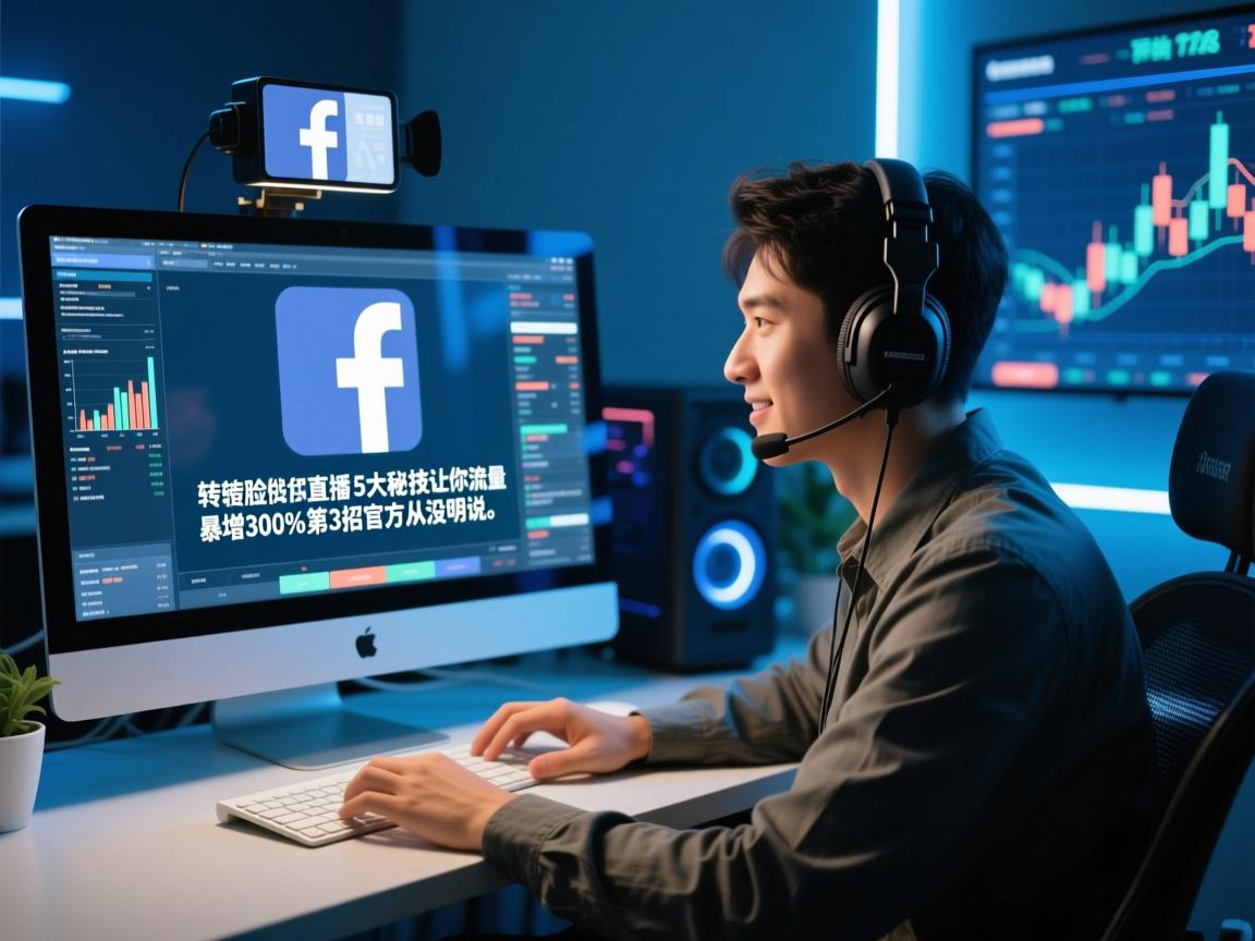 电脑玩转脸书直播!5大秘技让你流量暴增300%第3招官方从没明说.