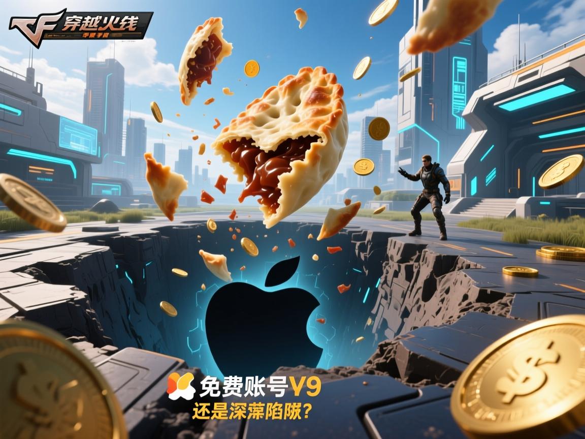 穿越火线手游V9免费账号QQ苹果版,天上掉馅饼还是深坑陷阱?