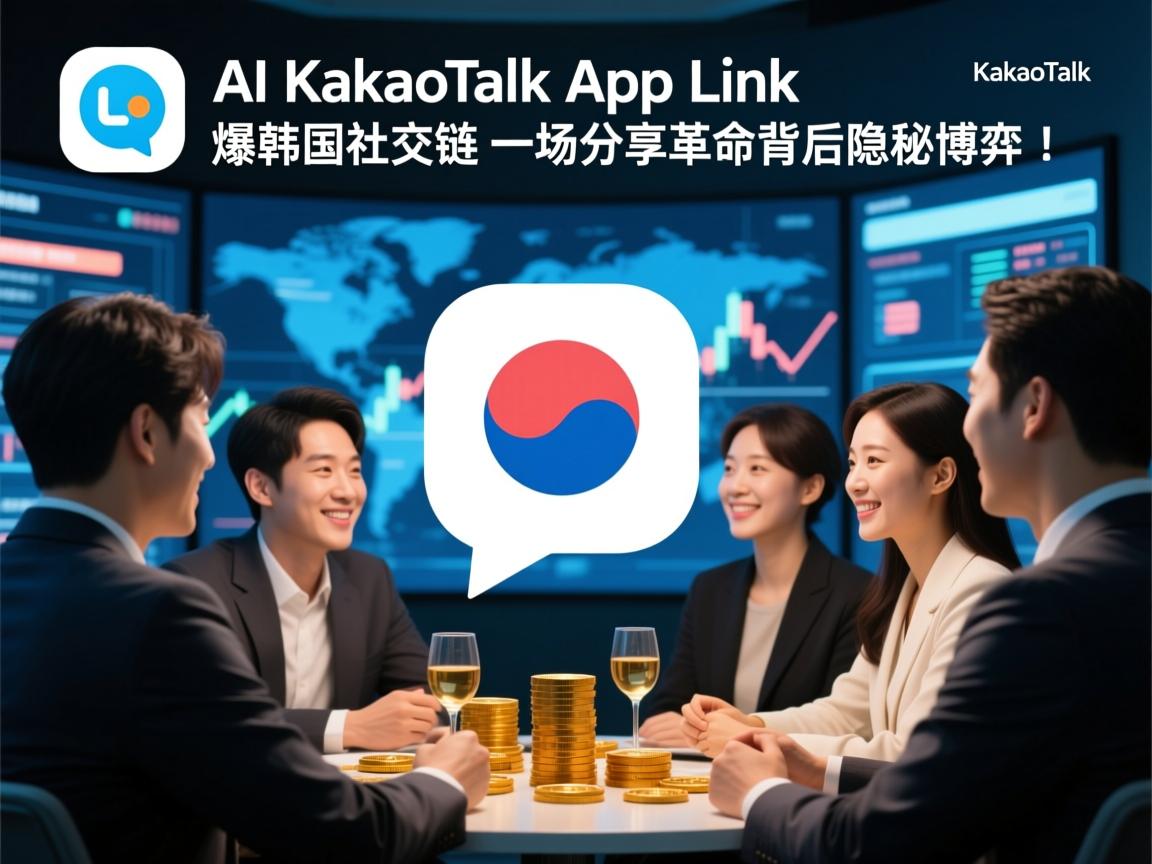 AI深度解析,KakaoTalk App Link如何引爆韩国社交链,一场分享革命背后的隐秘博弈!