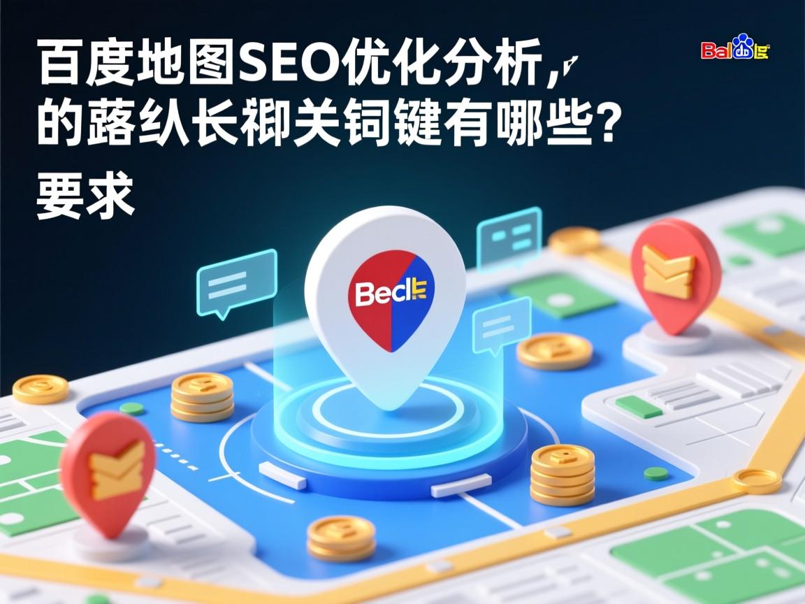 百度地图seo优化分析的相关长尾关键词有哪些