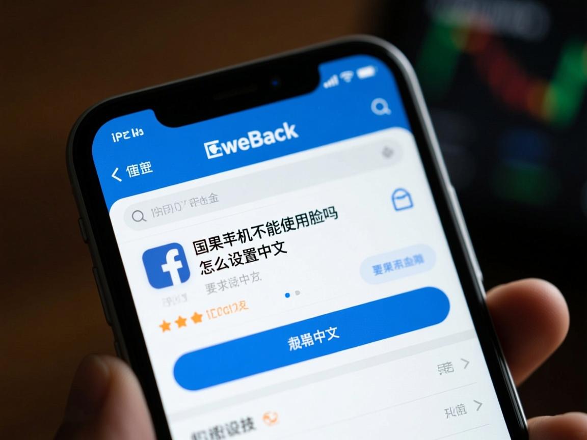 国行苹果手机不能使用脸书吗怎么设置中文