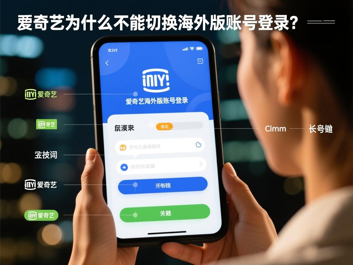 爱奇艺为什么不能切换海外版账号登录了的相关长尾关键词有哪些