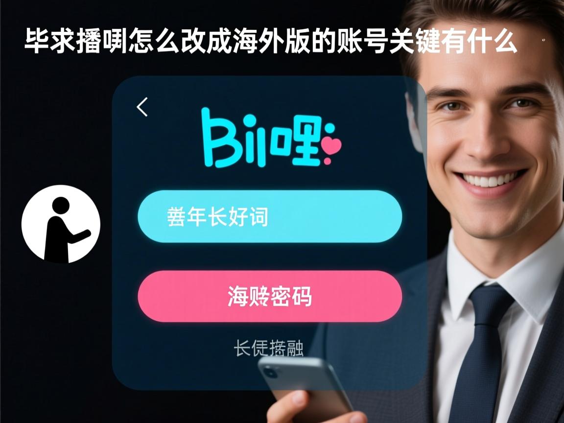 哔哩哔哩怎么改成海外版的账号密码的相关长尾关键词有什么