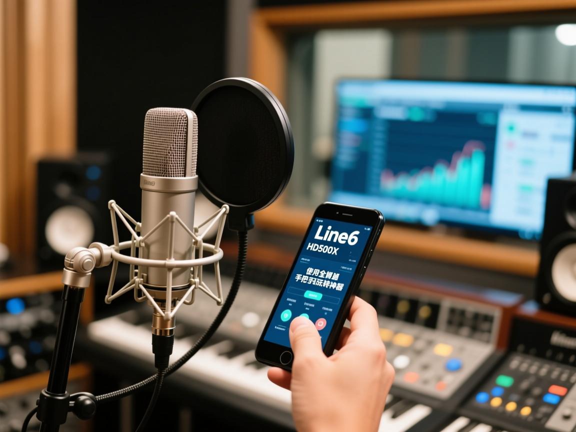 }Line6 HD500X话筒使用全解析,从入门到精通,手把手教你玩转录音室神器