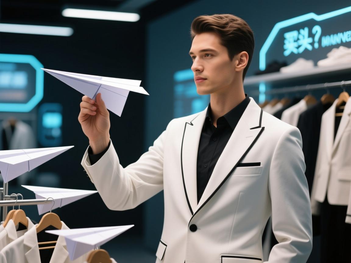 购买纸飞机服饰怎么买