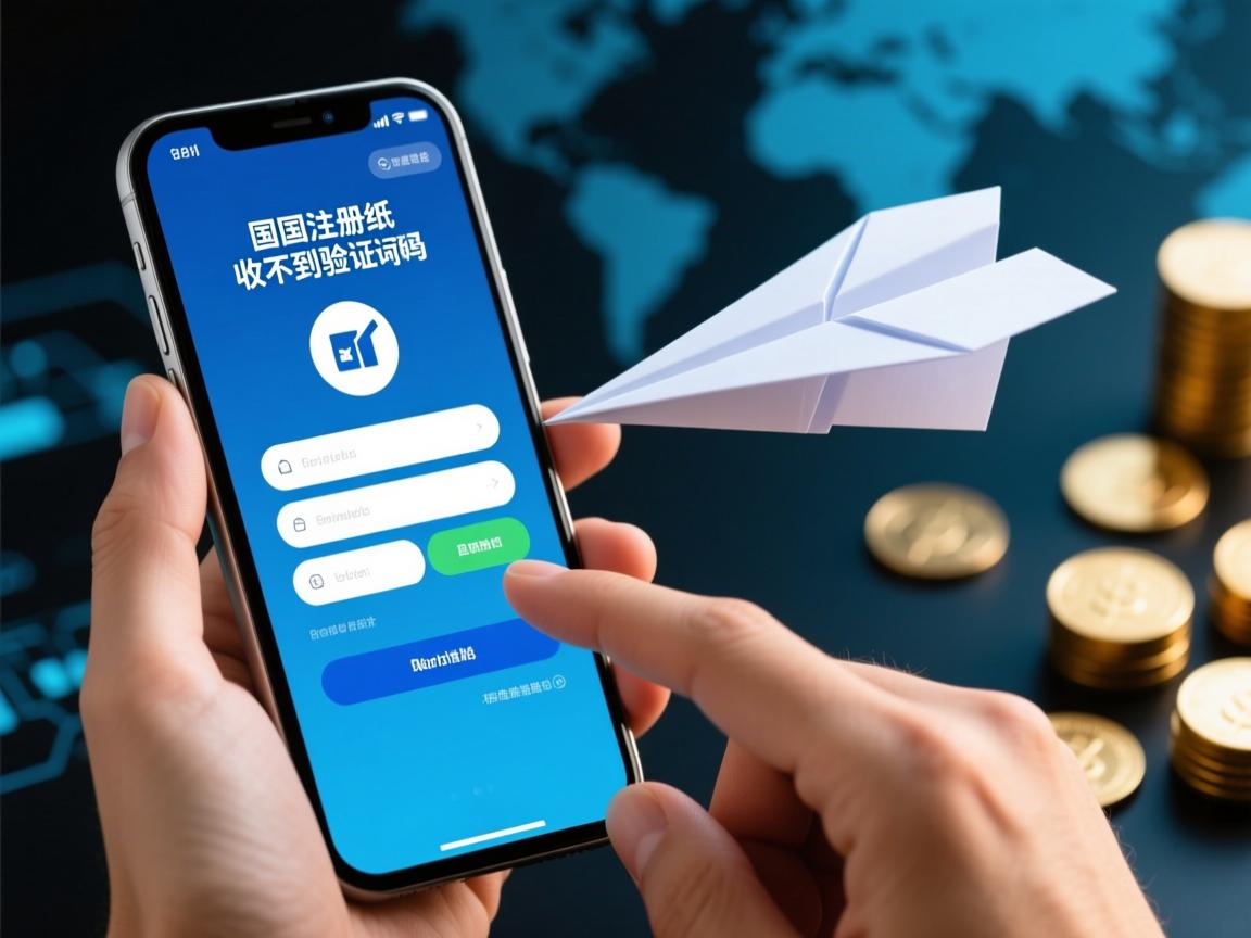 用国外手机注册纸飞机收不到验证码