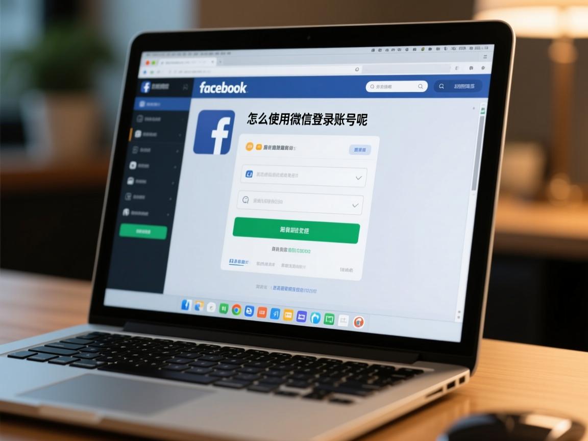 电脑版脸书怎么使用微信登录账号呢