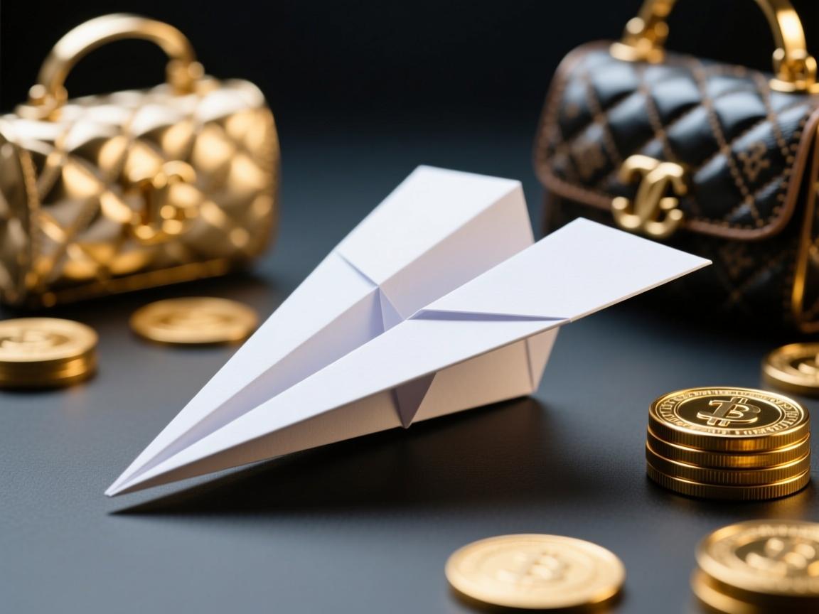 纸飞机怎么购买奢侈品