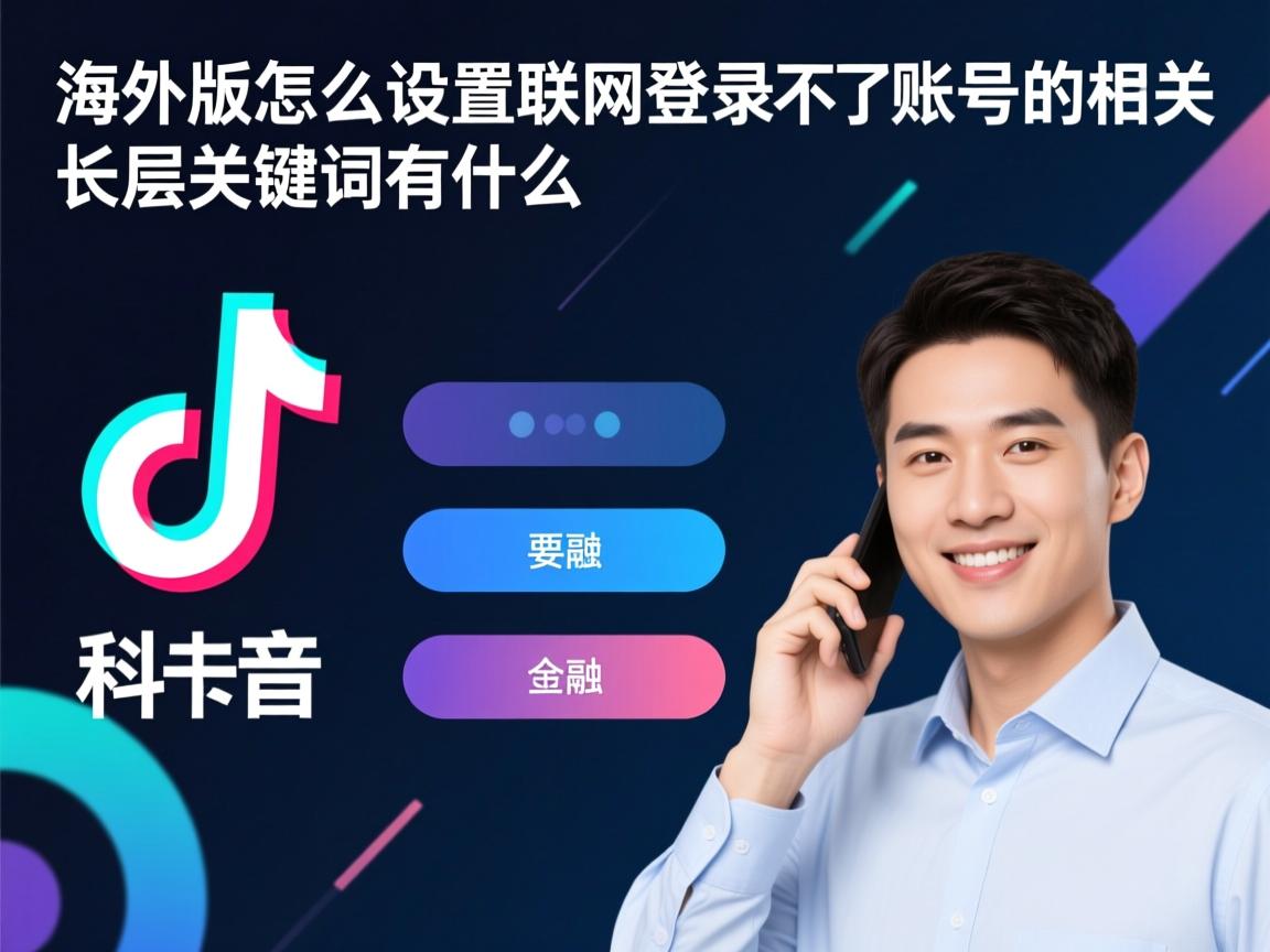 海外版抖音怎么设置联网登录不了账号的相关长尾关键词有什么