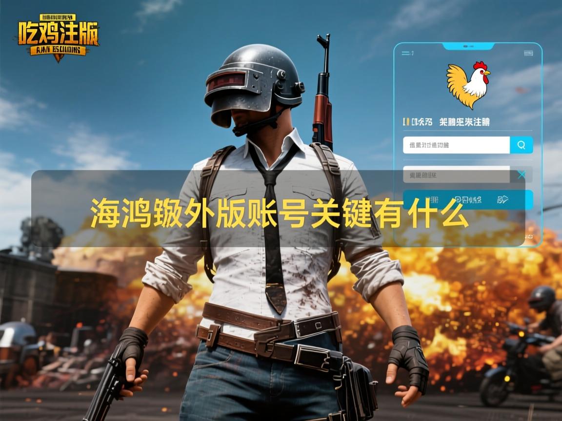 吃鸡游戏海外版账号注册的相关长尾关键词有什么