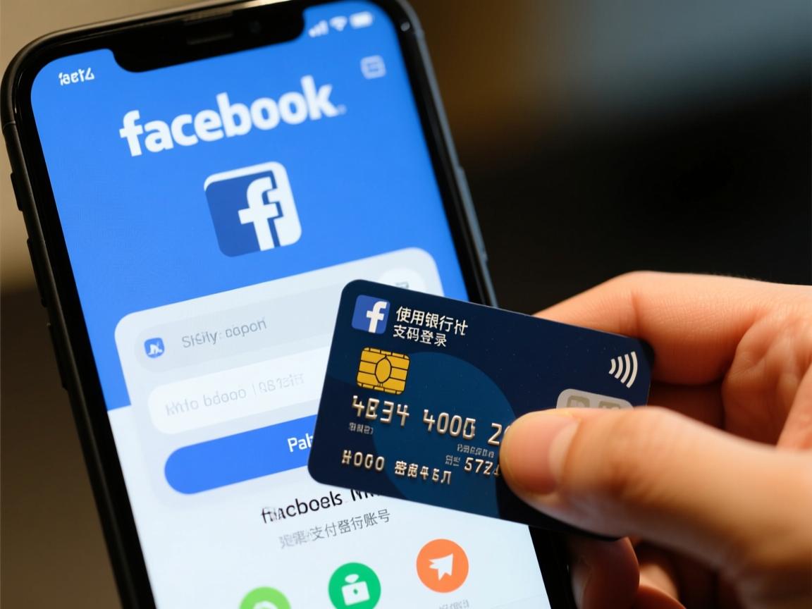 脸书怎么使用银行卡支付密码登录账号