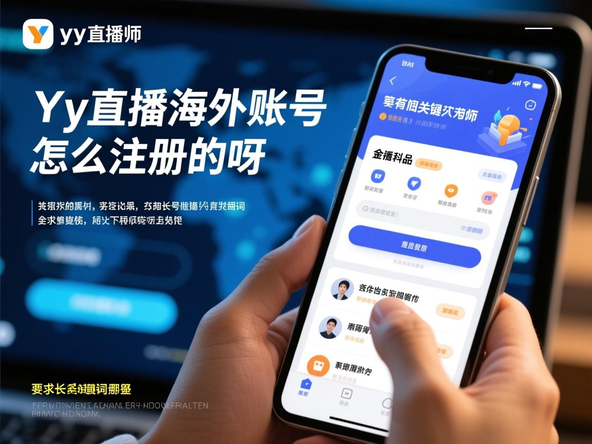 yy直播海外账号怎么注册的呀的相关长尾关键词是那些