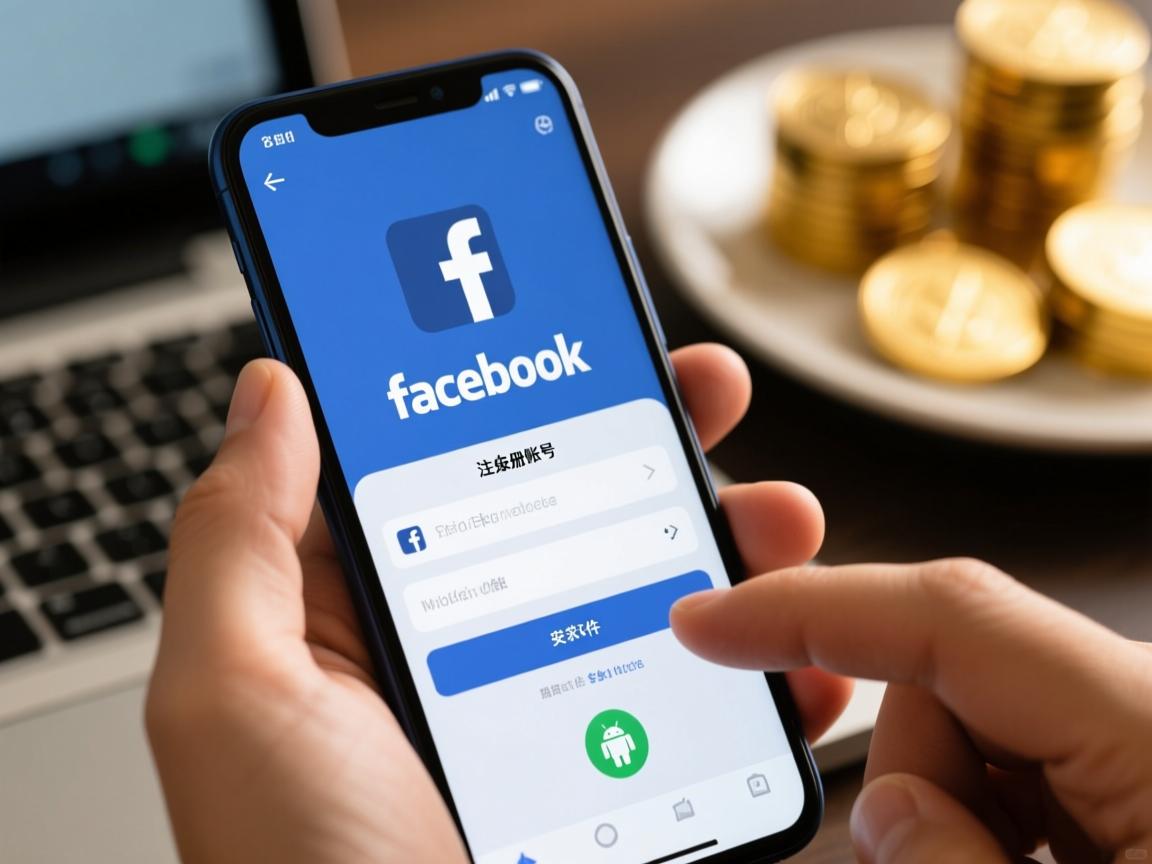 安卓手机怎么下载并注册脸书帐号的软件使用