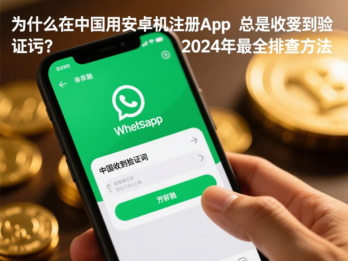 }为什么在中国用安卓机注册WhatsApp总是收不到验证码？2024年最全排查方法