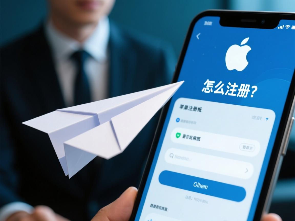 苹果注册纸飞机怎么注册